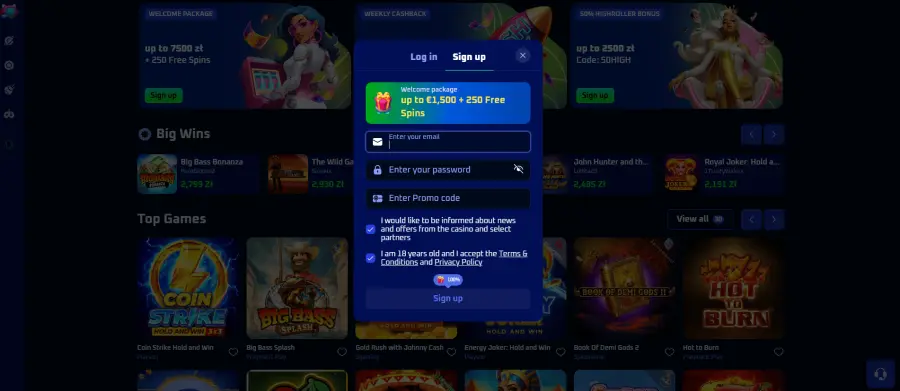 Spinwinera casino